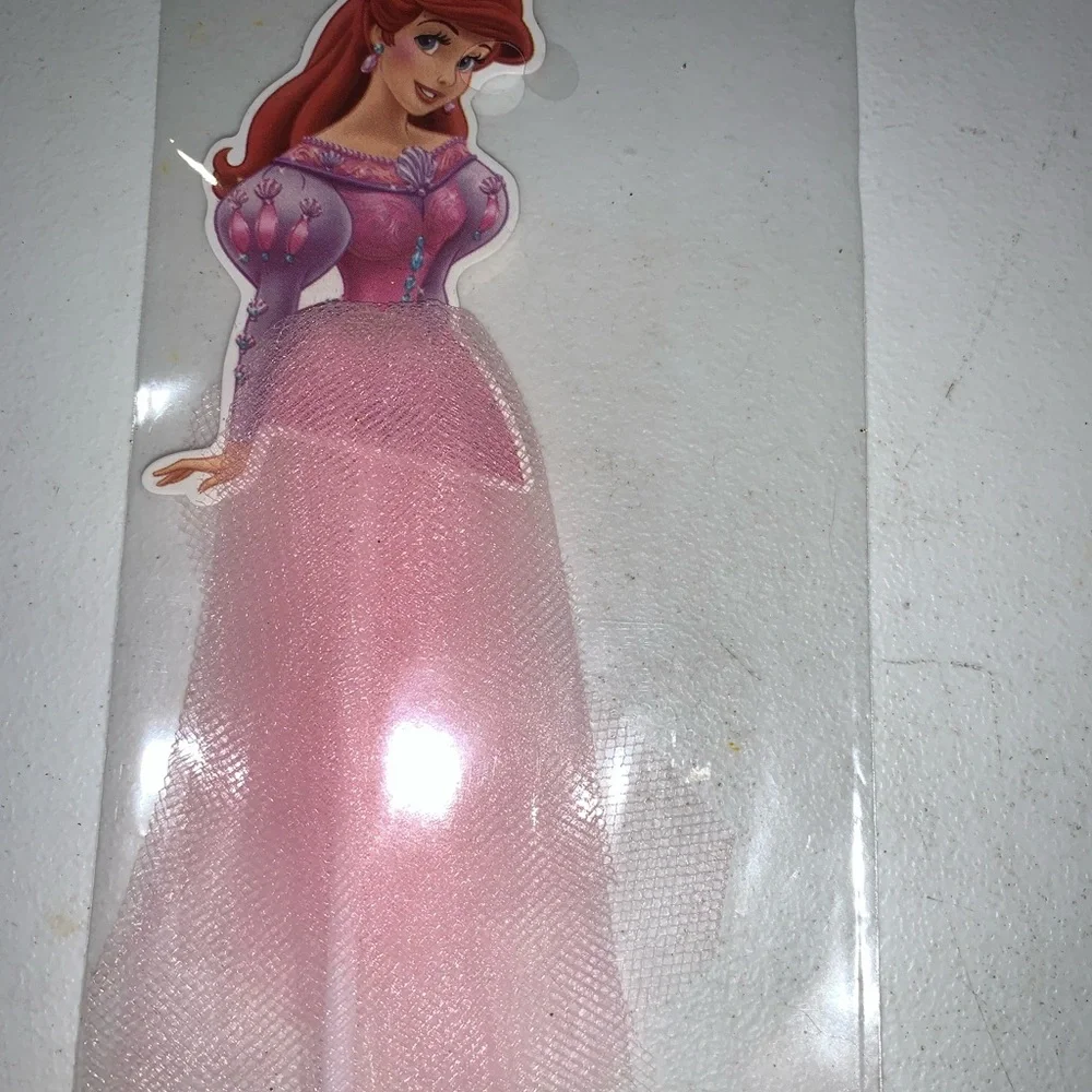 Princess Ariel Themed Birthday Cake Toppers with 6 cupcake toppers